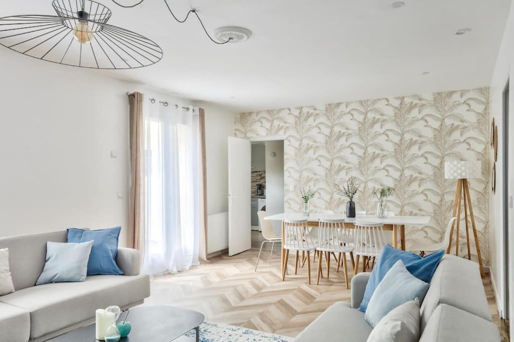Parking Prive Gratuit - 15Mn Paris - Gare A Pied En 5Mn - Tout Equipee - Terrasse - Jardin - Stade De France - Casino D'Enghien - Hippodrome, Universite Épinay-sur-Seine Zewnętrze zdjęcie
